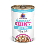 Voir l’image dans la galerie, Weruva Functional - Chien "Awesome Shiny" Peau &amp; Pelage Boeuf, Riz Brun et Graines de Lin en Bouillon - Nourriture Humide Sans Grains pour Chiens