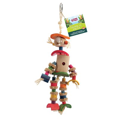 *LW Jouet Oiseaux Bonhomme Bambou Tropical Love