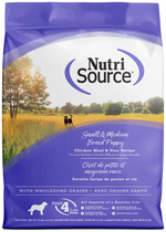 Voir l’image dans la galerie, NutriSource - Chiot Petite et Moyenne Race - Poulet et Riz - Nourriture Sèche pour Chiens