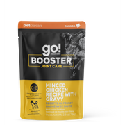 GO! BOOSTER Chien Articulations, Poulet Haché avec Sauce 79g