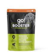GO! BOOSTER Chien Immunitaire, Poulet Haché avec Sauce 79g