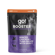 GO! BOOSTER Chat Contrôle du Poids, Poulet & Thon en Sauce SG 71g
