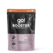 GO! BOOSTER Chat Pâté Santé Cérébrale Thon & Saumon SG 71g