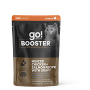 GO! BOOSTER Chat Santé Cérébrale Poulet & Saumon en Sauce SG 71g