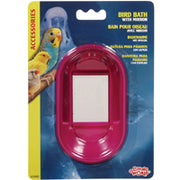 LW Baignoire Intérieure Ovale/Mirroir pour Oiseaux