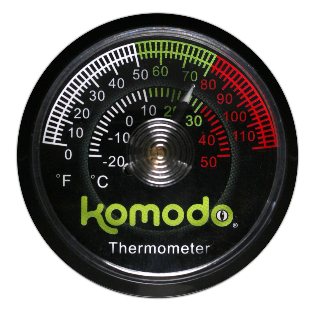 KOMODO Thermomètre Analogique pour Reptiles