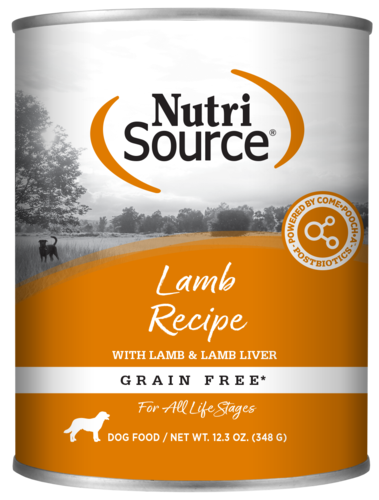 NutriSource - Chien Pâté d'Agneau - Nourriture Humide Sans Grains pour Chiens