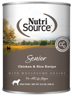 Voir l’image dans la galerie, NutriSource - Chien Sénior Pâté de Poulet et Riz - Nourriture Humide pour Chiens Âgés