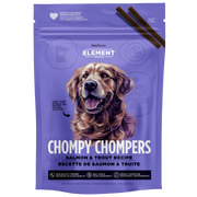 NutriSource Element Chompy Chompers - Saumon et Truite - Gâteries Tendres pour Chiens