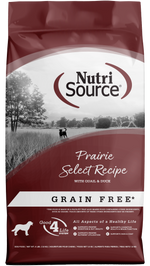Voir l’image dans la galerie, NutriSource - Chien Caille et Canard (Prairie Select) - Nourriture Sèche Sans Grains pour Chiens