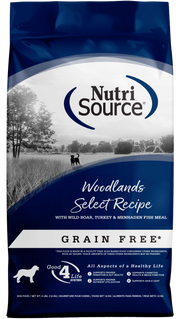 NutriSource - Chien Sanglier et Dinde - Nourriture Sèche Sans Grains pour Chiens