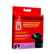 DOGIT Muselière Nylon Noire XL