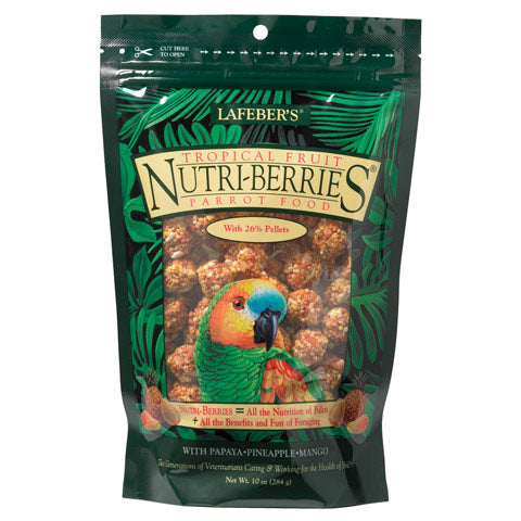 LAFEBER'S Gâteries Perruches Tropical Fruit Nutri-Berries 3lb