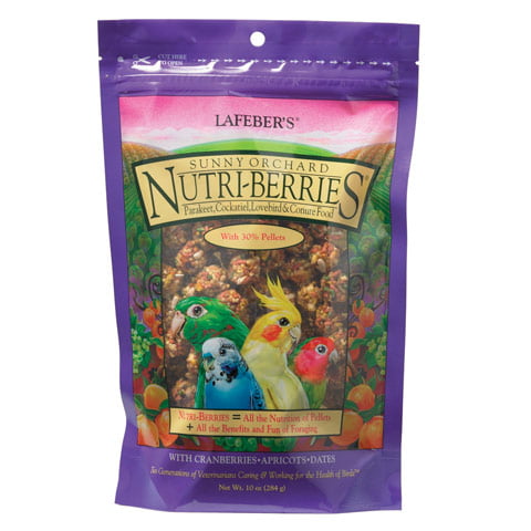 LAFEBER'S Gâteries Cockatiels Sunny Orchard Nutri-Berries 10oz