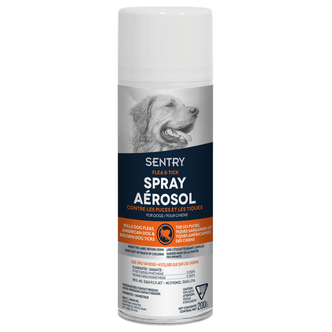 *PETRODEX SENTRY Chien Vapo Anti-Puces/Tiques 200g
