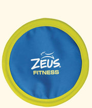 Fitness Zeus - Disque Volant 26.7 cm - Jouet à Tirer en Nylon Robuste et Souple pour Chiens