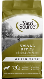 Voir l’image dans la galerie, NutriSource - Chien Petites Bouchées Poulet et Pois - Nourriture Sèche Sans Grains pour Chiens