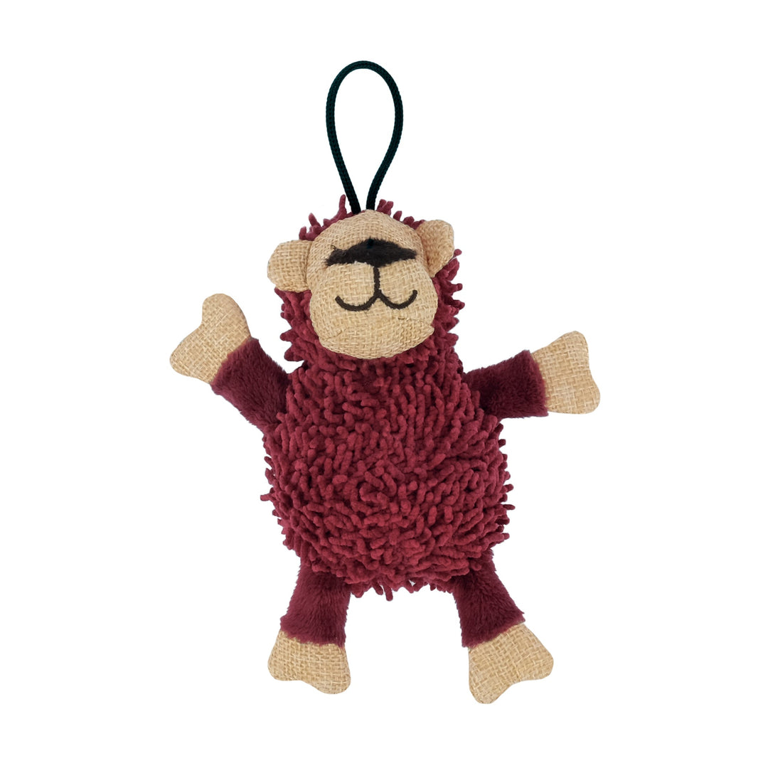 Mojo Naturals Zeus - Copains Potelés 15 cm - Jouet en Peluche pour Chiens