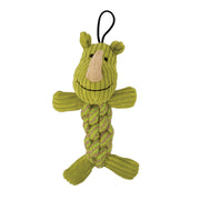 Mojo Naturals Zeus - Copains avec Cordes Torsadées 17 cm - Jouet en Peluche pour Chiens