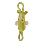Voir l’image dans la galerie, Mojo Naturals Zeus - Copains avec Cordes à Tirer 21 cm - Jouet en Peluche pour Chiens