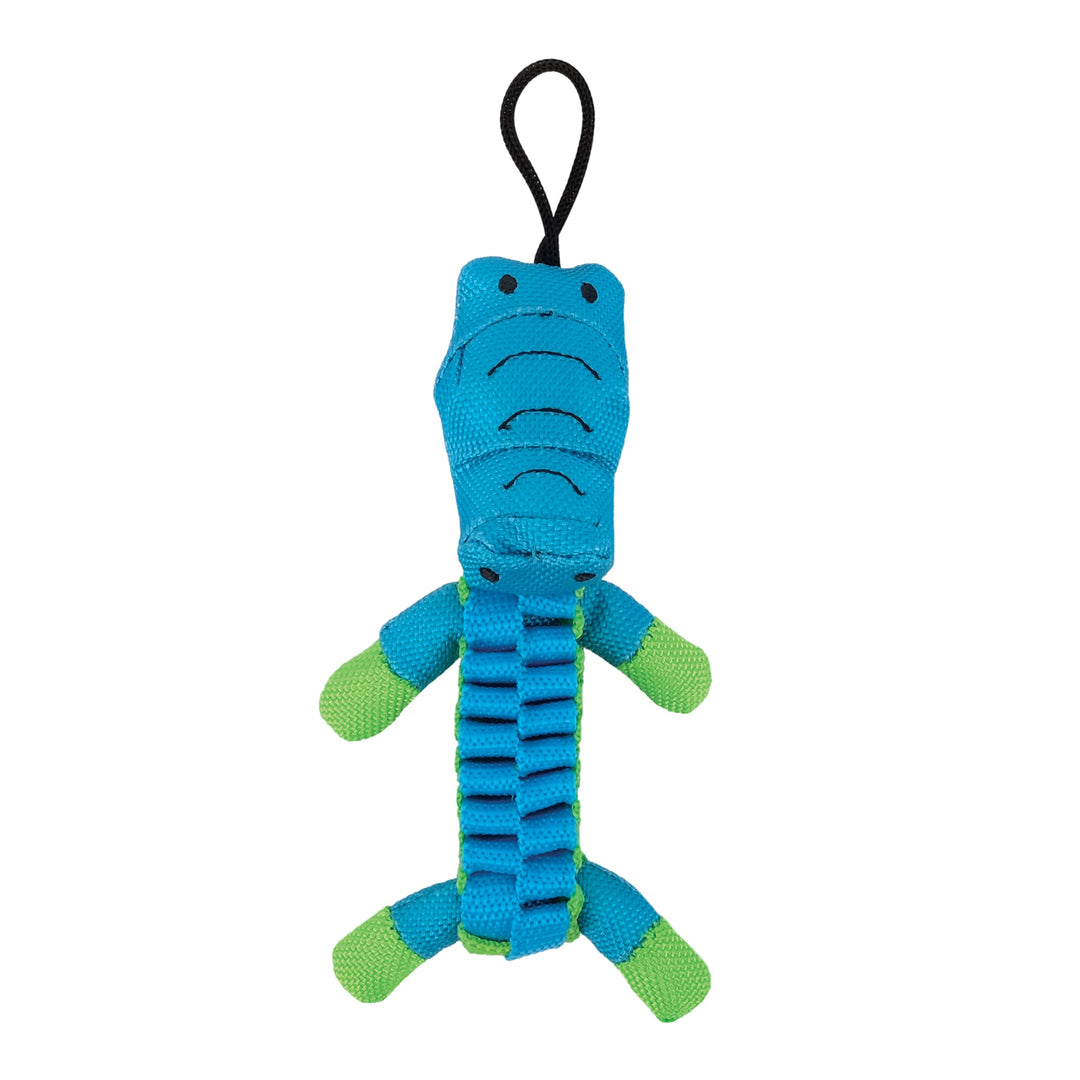 Mojo Naturals Zeus - Copains en Scoubidou Carré 15 cm - Jouet en Peluche pour Chiens