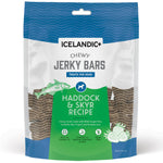 Voir l’image dans la galerie, Icelandic+ Barres de Jerky Tendres Aiglefin, Skyr et Fraises - Gâteries Sans Grains pour Chiens