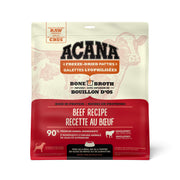 Acana - Chien Galettes Lyophilisées au Boeuf  - Nourriture Proteinée Sans Grains pour Chiens