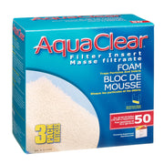 FLUVAL AC50 Mousse Bio-Foam Bleu x3 pour Aquarium