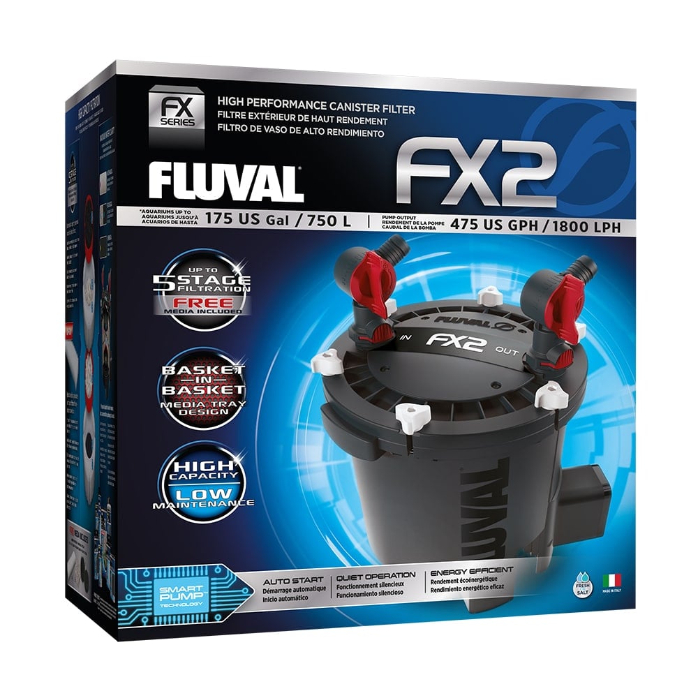 FLUVAL FX2 Filtre Extérieur 175G pour Aquarium