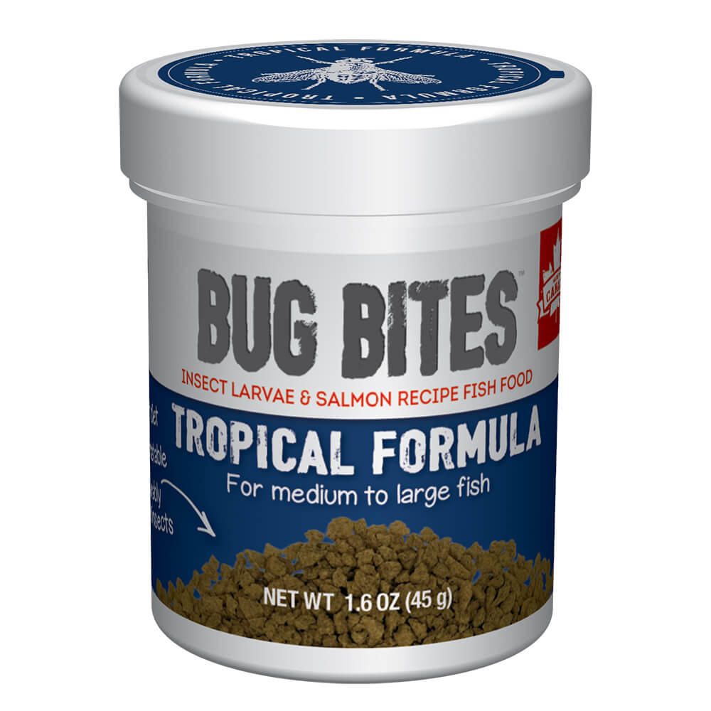 BUG BITES Nourriture Microgranulés Poissons Tropicaux M/L 1.7kg
