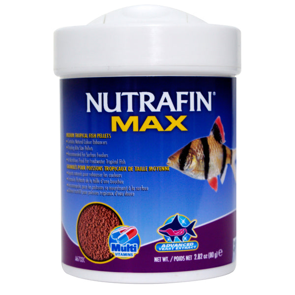 NUTRAFIN MAX Nourriture Microgranulés Poissons Tropicaux M 80g