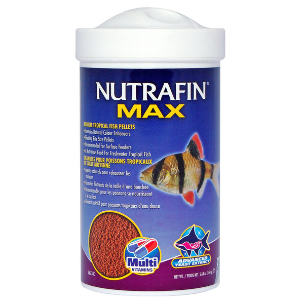 NUTRAFIN MAX Nourriture Microgranulés Poissons Tropicaux M 160g