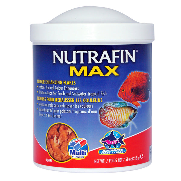 NUTRAFIN MAX Nourriture Poisson Flocons Rehausser les Couleurs 215g