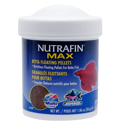 Nutrafin Max - Granulés Flottants pour Bettas - Nourriture pour Poissons