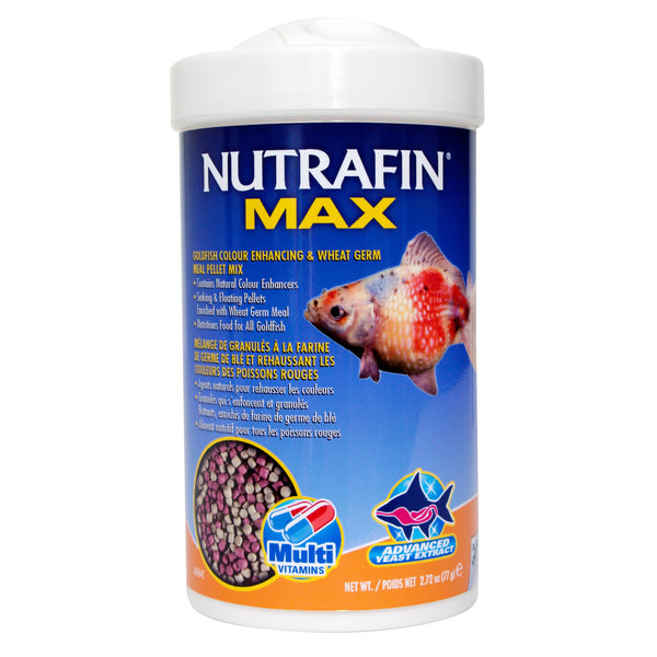 NUTRAFIN MAX Nourriture Granulés Germe de Blé Poissons Rouges 195g