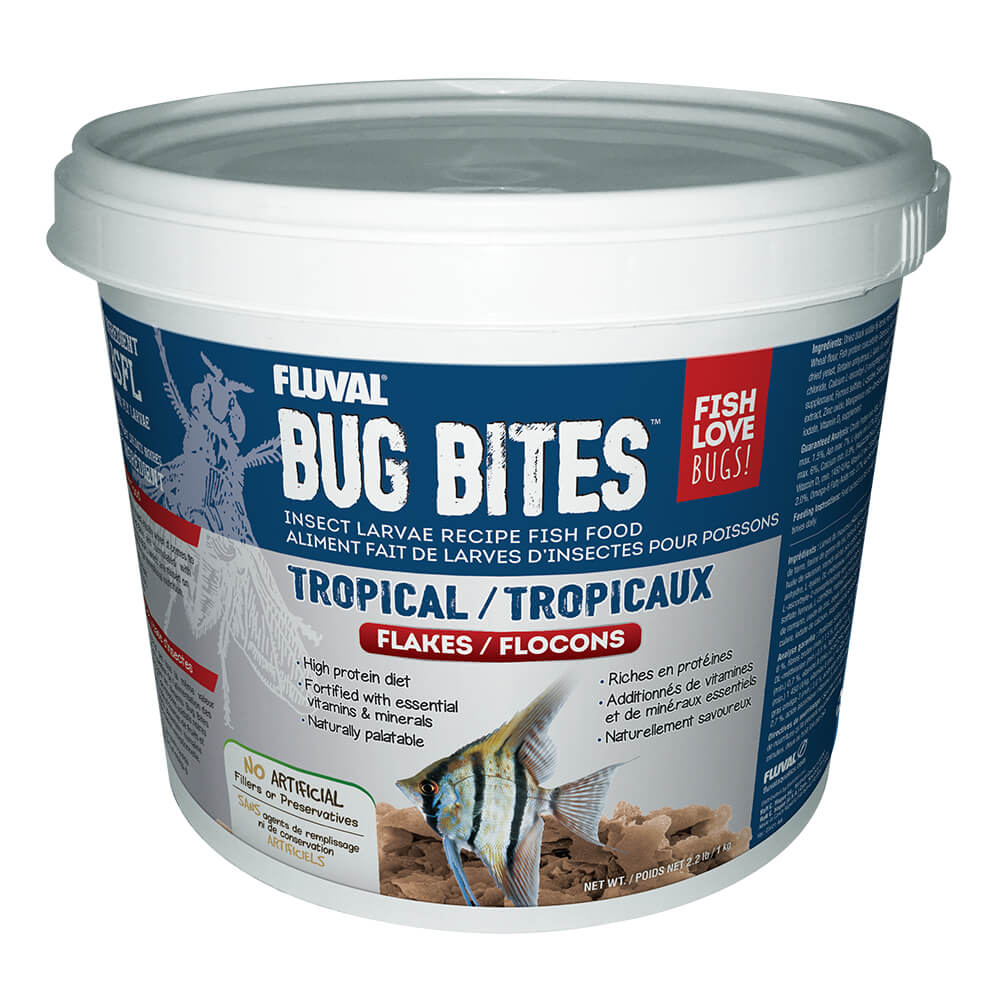 BUG BITES Nourriture Flocons Poissons Tropicaux 1kg