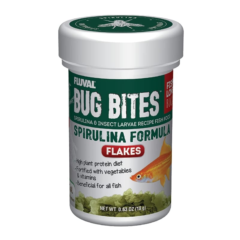 BUG BITES Nourriture Flocons avec Spiruline 45g