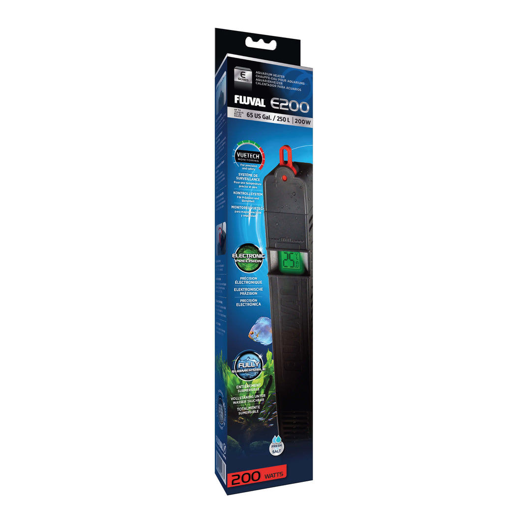 FLUVAL E200 Chauffe-Eau Électronique 200W pour Aquarium