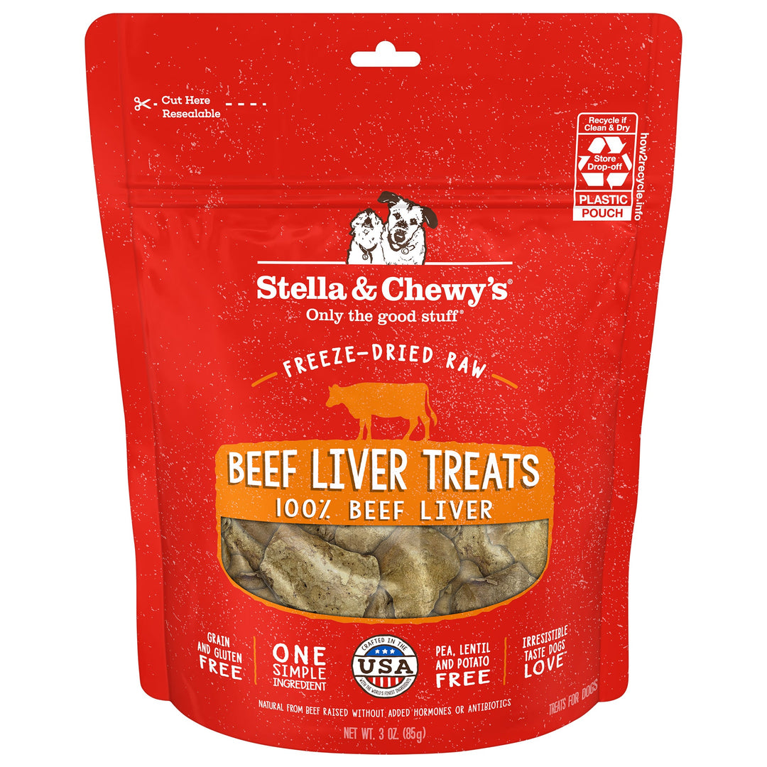 Stella & Chewy's - Foie de Boeuf - Gâteries Lyophilisées pour Chiens