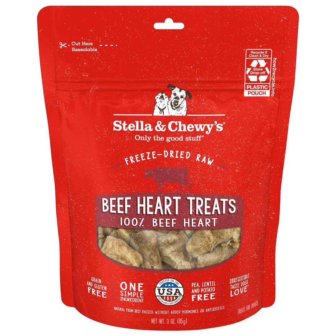 Stella & Chewy's - Coeurs de Boeuf - Gâteries Lyophilisées pour Chiens