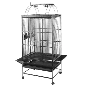 Hari - Cage avec Aire de Jeu sur le Dessus - Cage pour Perroquets