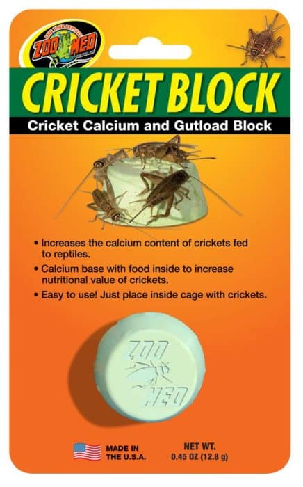 ZOO MED Nourriture Bloc de Grillons 5oz