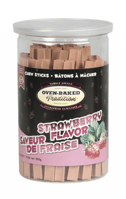OBT Gâteries Chien Bâtons Saveur Fraise 500g