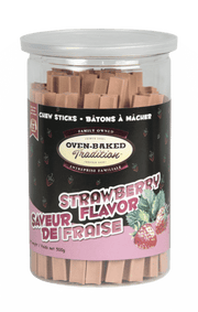 OBT Gâteries Chien Bâtons Saveur Fraise 500g