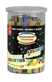 OBT Gâteries Chien Bâtons Saveur Assorties 500g