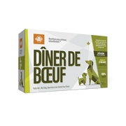 Big Country Raw - Dîner de Boeuf - Nourriture Crue Congelée pour Chiens