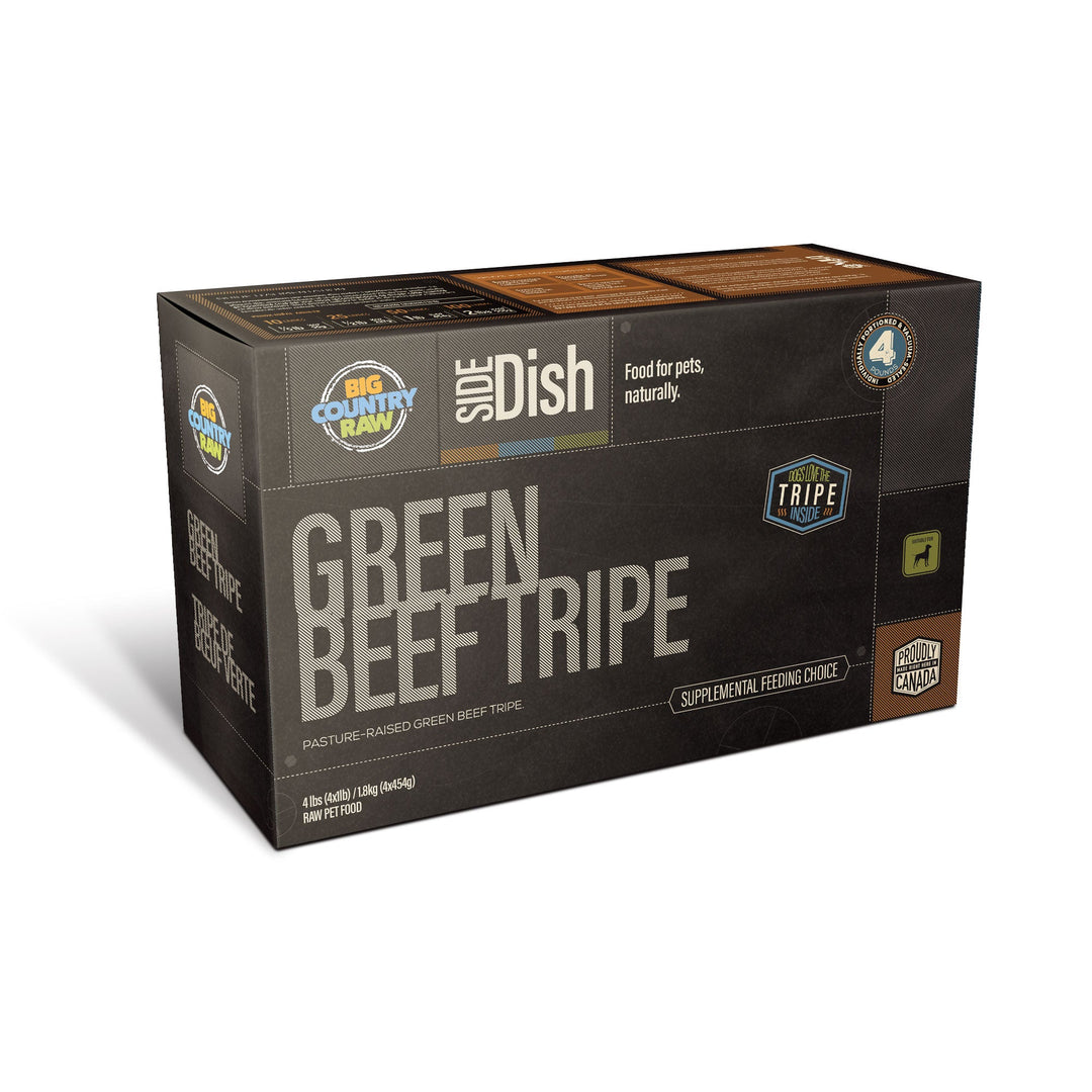 Big Country Raw - Tripes de Boeuf Vertes - Complément Alimentaire pour Chiens