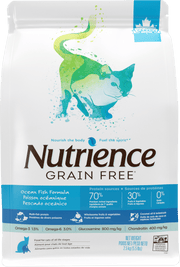 Nutrience Sans Grains - Poisson Océanique - Nourriture Sèche pour Chats de Tout Âge