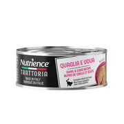 Nutrience Trattoria - Chat Mousse de Caille et Oeufs - Nourriture Humide Sans Grains pour Chats
