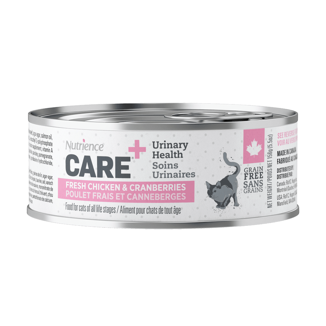 Nutrience Care - Soins Urinaires - Pâté de Poulet Frais et Canneberges - Nourriture Humide Sans Grains pour Chats